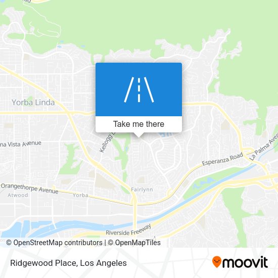Mapa de Ridgewood Place