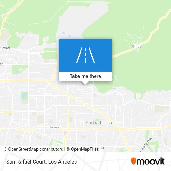 San Rafael Court map