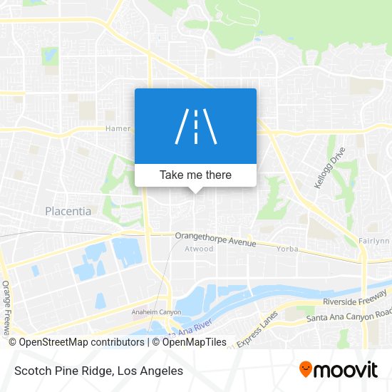 Scotch Pine Ridge map