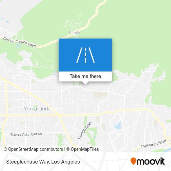 Mapa de Steeplechase Way