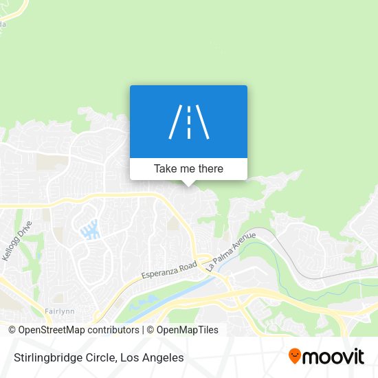 Stirlingbridge Circle map