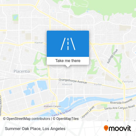 Summer Oak Place map