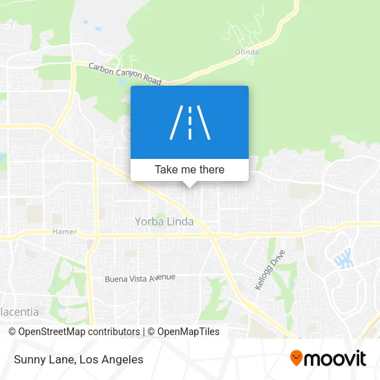 Sunny Lane map