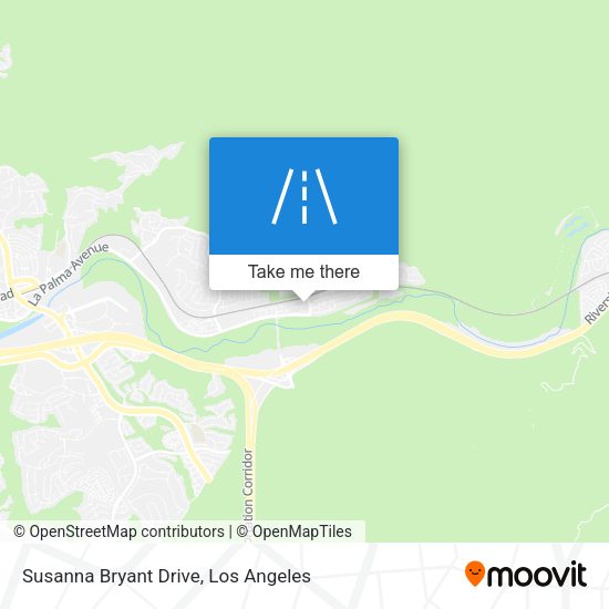 Mapa de Susanna Bryant Drive