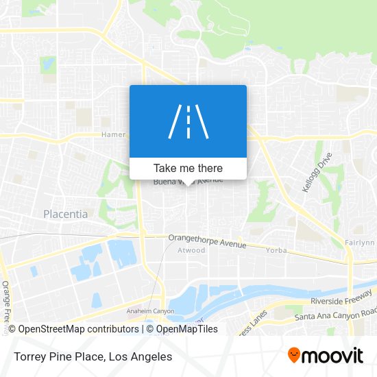 Mapa de Torrey Pine Place
