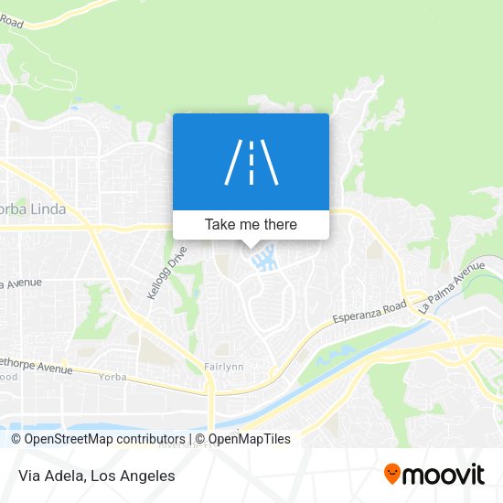 Mapa de Via Adela