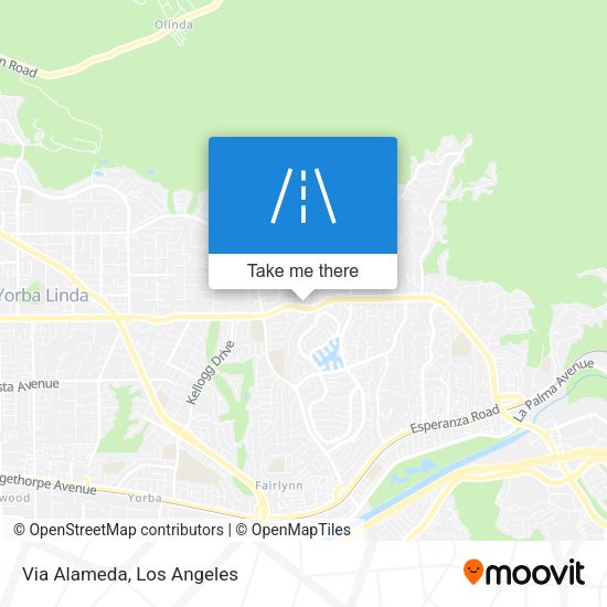 Mapa de Via Alameda