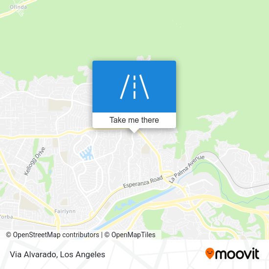 Mapa de Via Alvarado