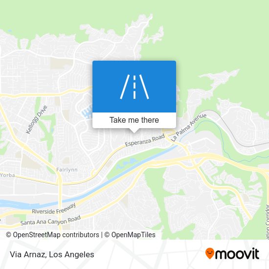 Mapa de Via Arnaz
