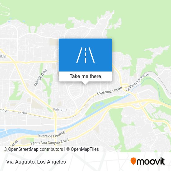 Mapa de Via Augusto