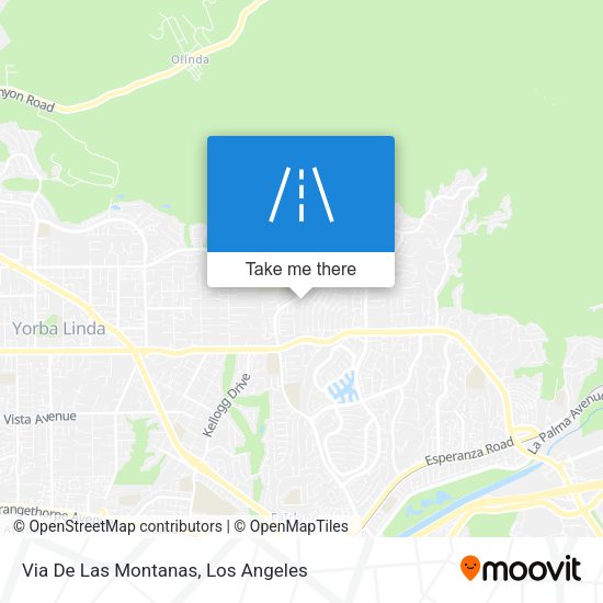 Mapa de Via De Las Montanas