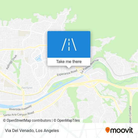 Mapa de Via Del Venado