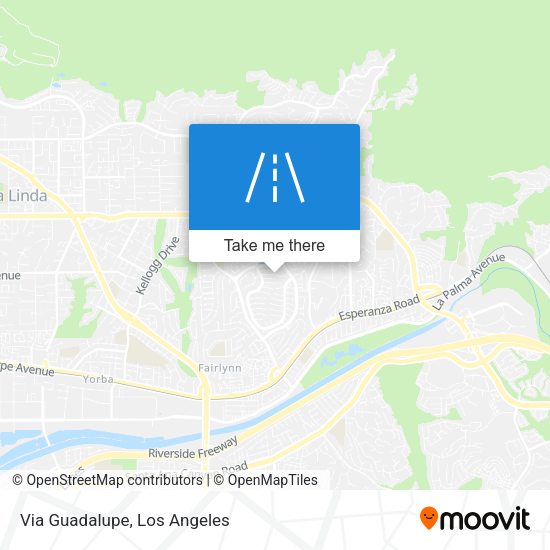 Mapa de Via Guadalupe