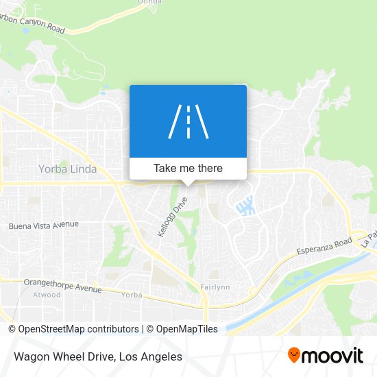Mapa de Wagon Wheel Drive