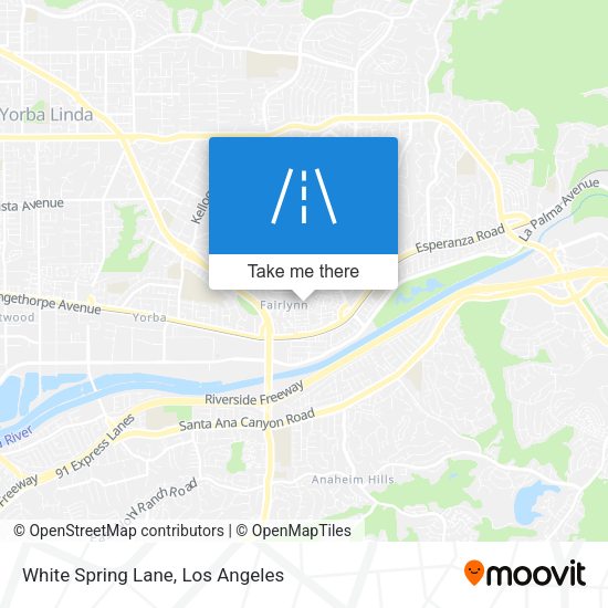 Mapa de White Spring Lane