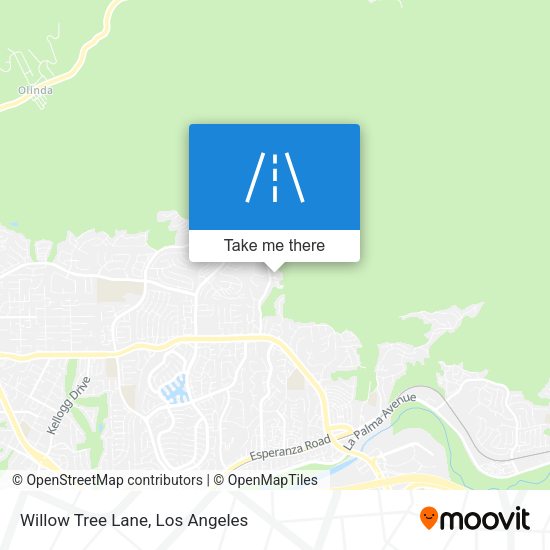 Mapa de Willow Tree Lane