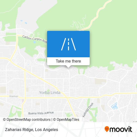 Mapa de Zaharias Ridge
