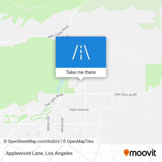 Mapa de Applewood Lane
