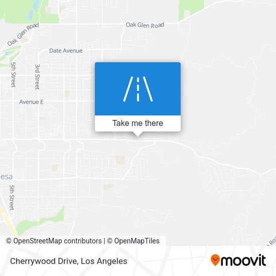 Cherrywood Drive map