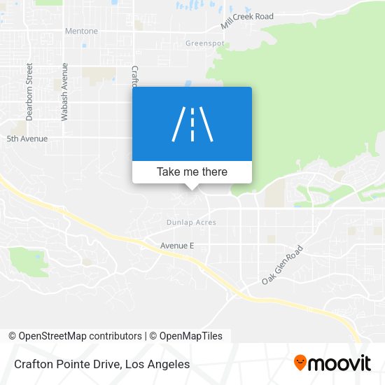 Crafton Pointe Drive map
