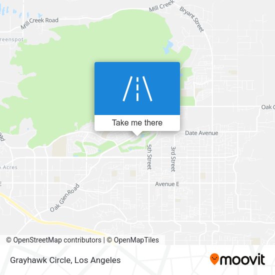 Mapa de Grayhawk Circle