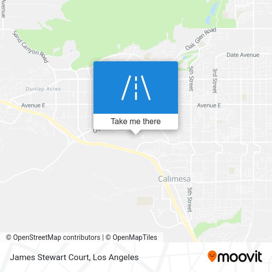 James Stewart Court map