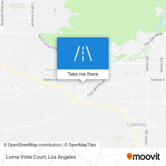 Mapa de Loma Vista Court