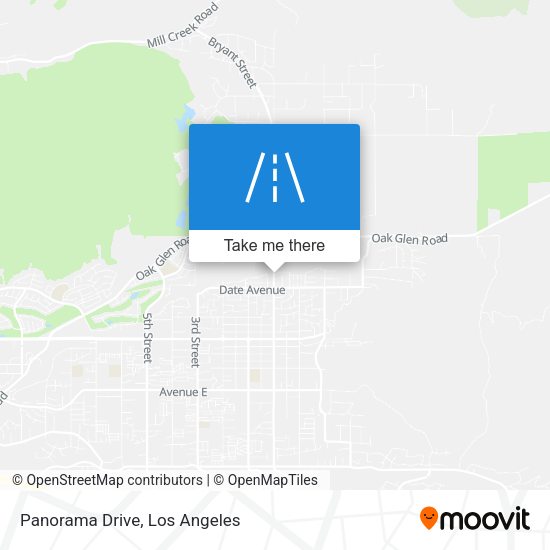Mapa de Panorama Drive