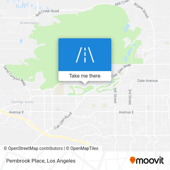 Mapa de Pembrook Place