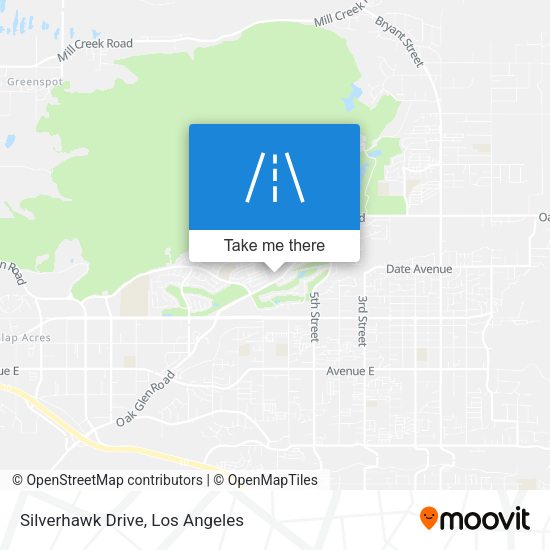 Mapa de Silverhawk Drive