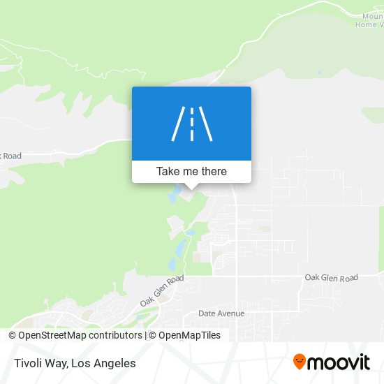 Tivoli Way map