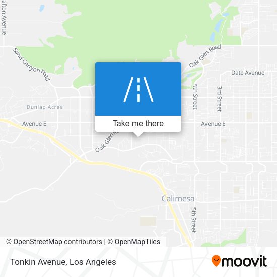 Mapa de Tonkin Avenue