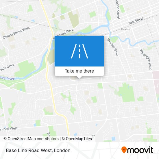 Base Line Road West plan