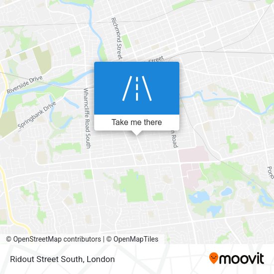 Ridout Street South plan