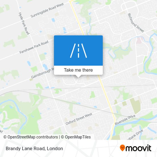Brandy Lane Road plan