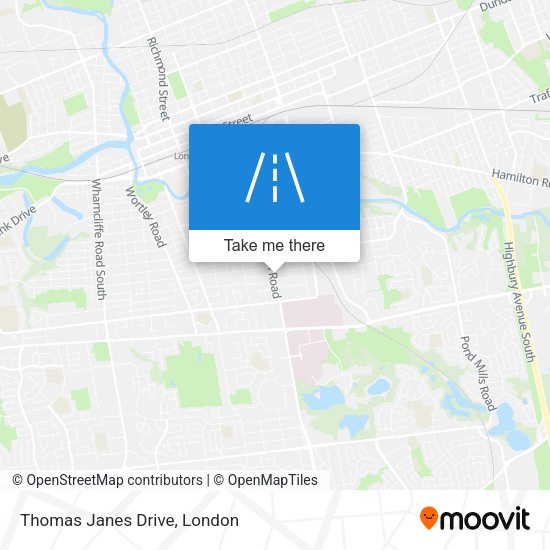Thomas Janes Drive plan