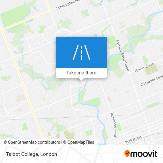 Talbot College plan