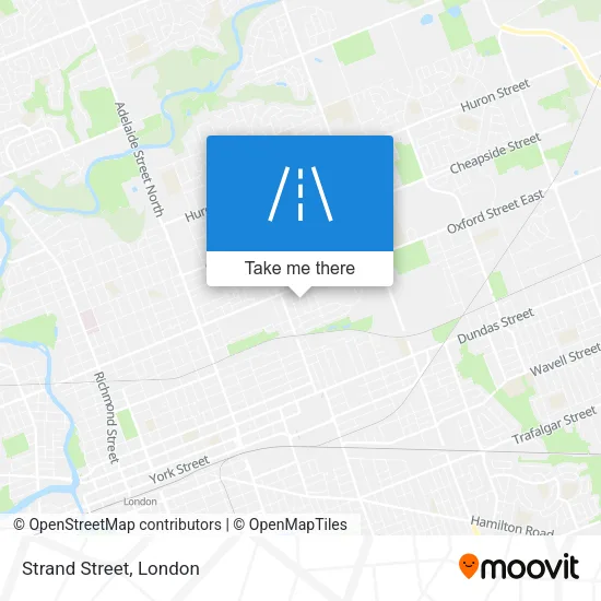 Strand Street map