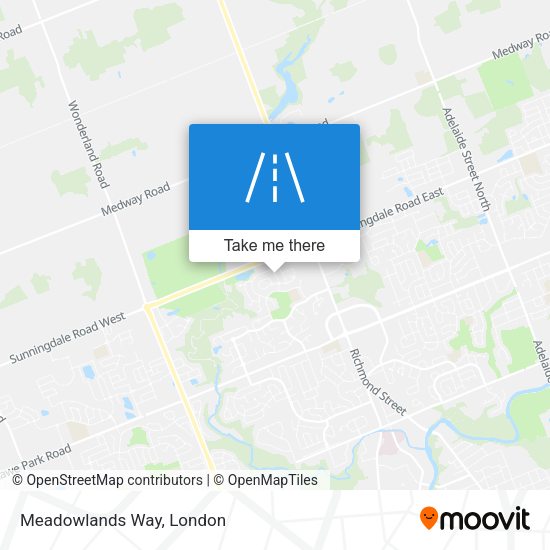 Meadowlands Way plan