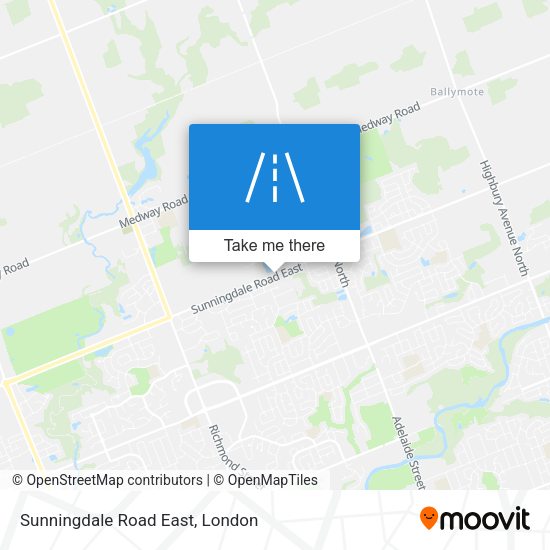 Sunningdale Road East plan