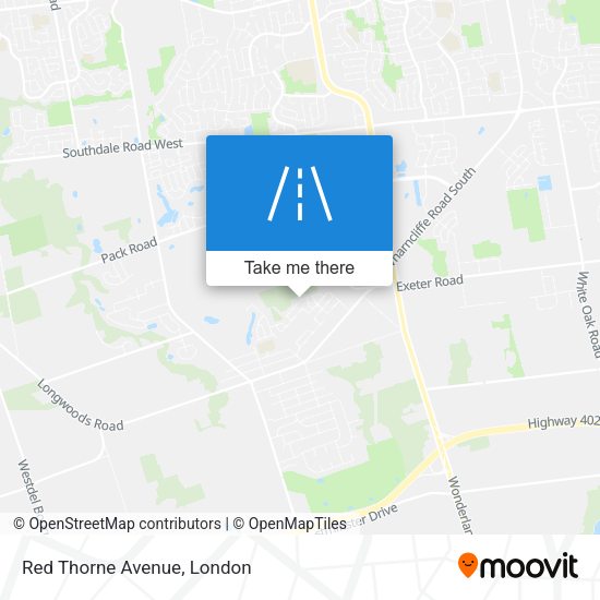 Red Thorne Avenue plan