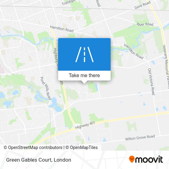 Green Gables Court map