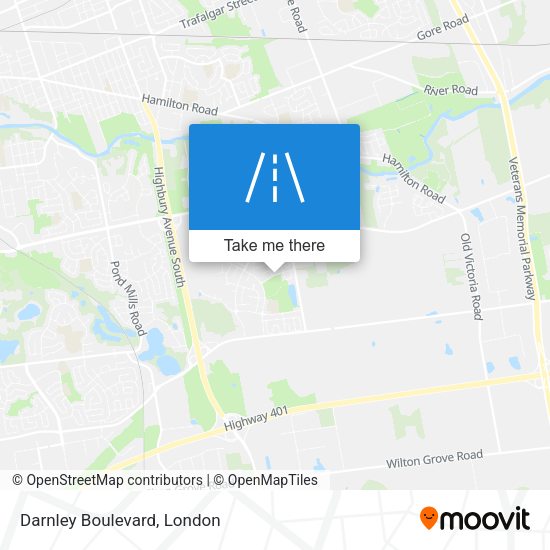 Darnley Boulevard plan