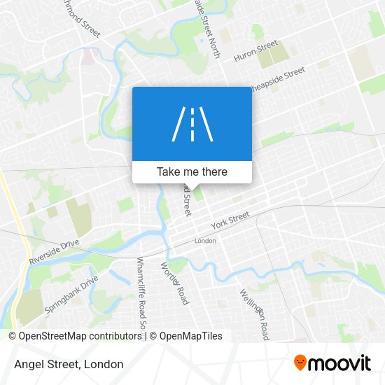 Angel Street map