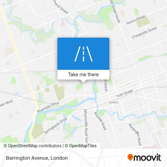Barrington Avenue plan