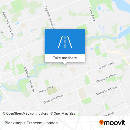 Blackmaple Crescent plan