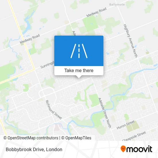Bobbybrook Drive map