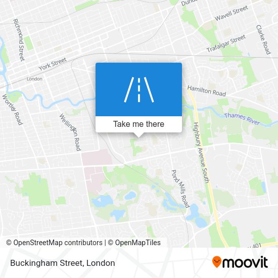 Buckingham Street plan