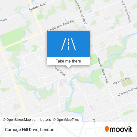 Carriage Hill Drive map