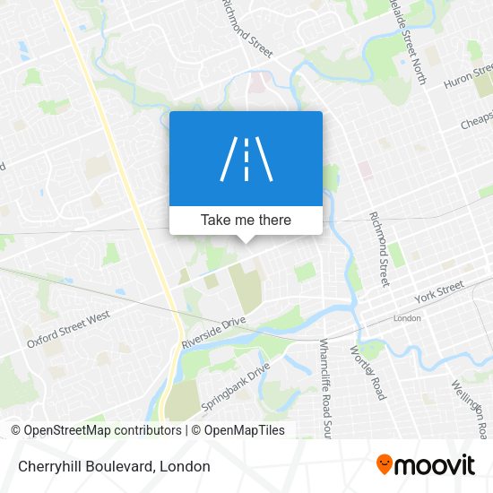 Cherryhill Boulevard map